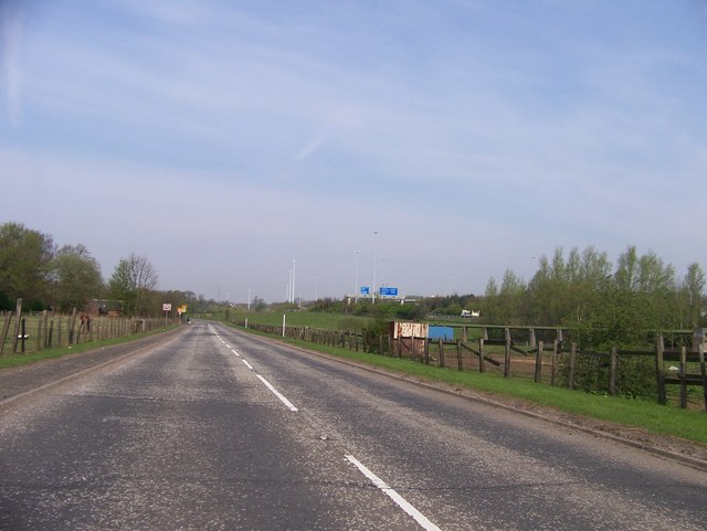 File:The B758 west of Kylepark - Geograph - 1291558.jpg