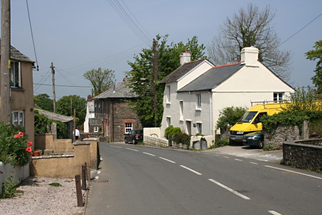 File:The main road through South Petherwin - Geograph - 428090.jpg