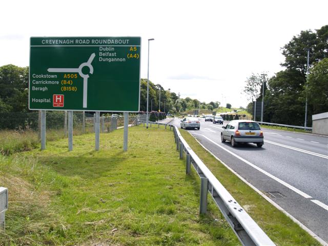 File:Heading for Dublin, Belfast and Dungannon - Geograph - 521832.jpg