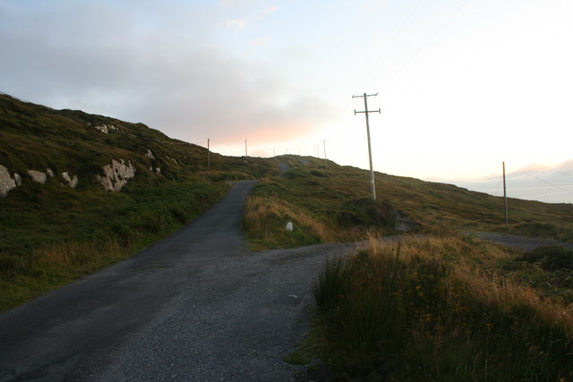 File:Side road to the coast - Geograph - 1754943.jpg