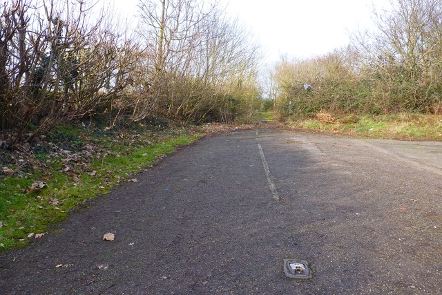 File:The End of Old Lymington road, Hooper's... (C) Mike Smith - Geograph - 2797502.jpg