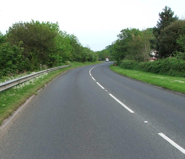 File:Down the road - Geograph - 1208828.jpg