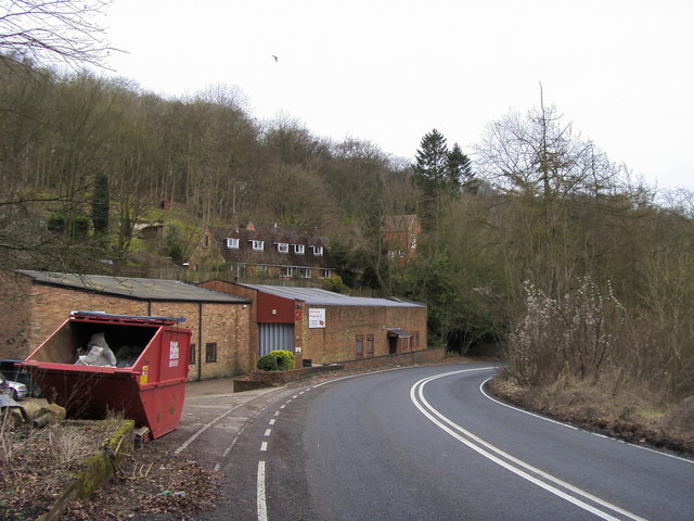 File:Factory on Aston Hill (A40) - Geograph - 964173.jpg