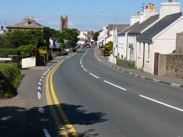 File:Kirk Michael, The A3 (C) Chris Gunns - Geograph - 481850.jpg