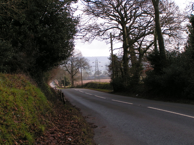 File:The road to Ottery St Mary - Geograph - 1683346.jpg