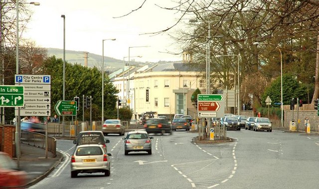 File:The Hillsborough Road, Lisburn - Geograph - 1108140.jpg