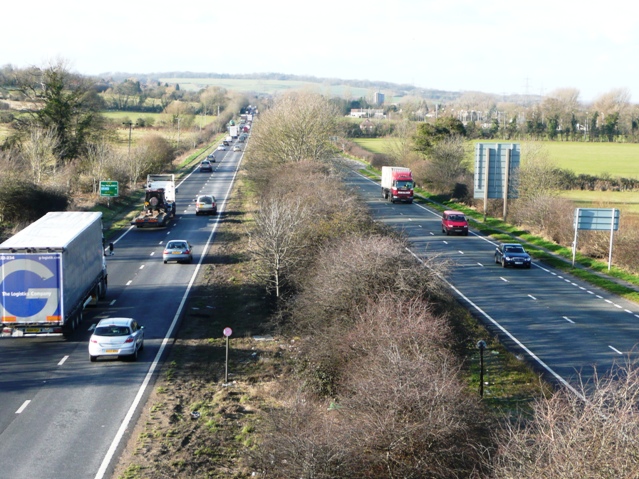 File:A34 Oxford bypass - Geograph - 673026.jpg
