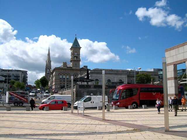 File:Marine Road from the Dun Laoghaire Ferry... (C) Eric Jones - Geograph - 1973294.jpg