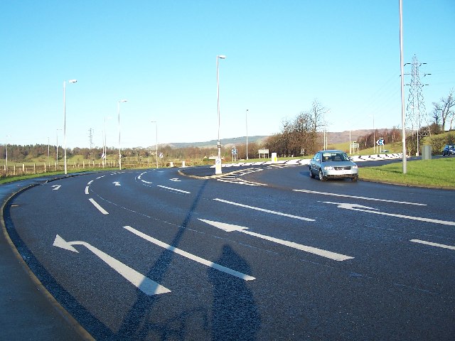 File:The Red Smiddy Roundabout - Geograph - 88169.jpg
