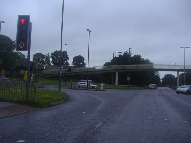 File:Crawley Avenue at the junction with Gossops Drive - Geograph - 3041237.jpg