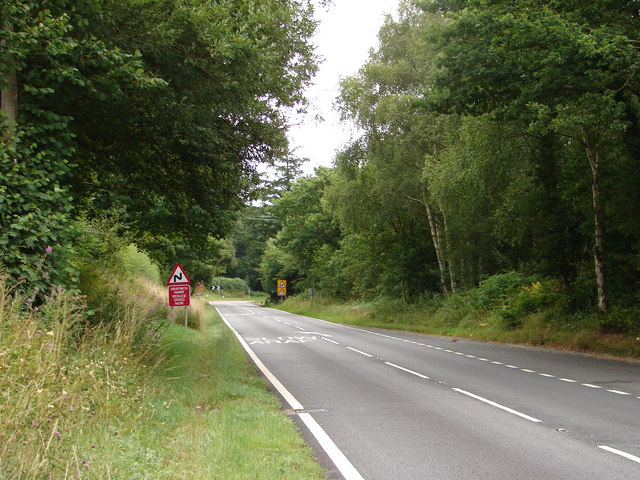 File:A470 road near Llanbrynmair - Geograph - 217783.jpg