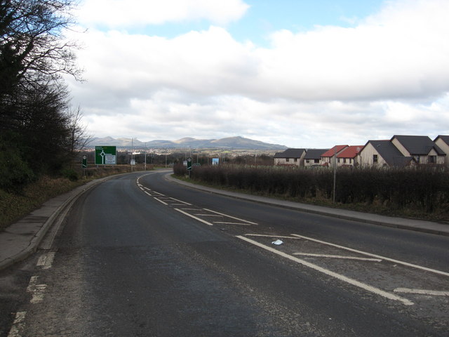 File:The A68 approaching Dalkeith (C) Liz 'n' Jim - Geograph - 1174042.jpg