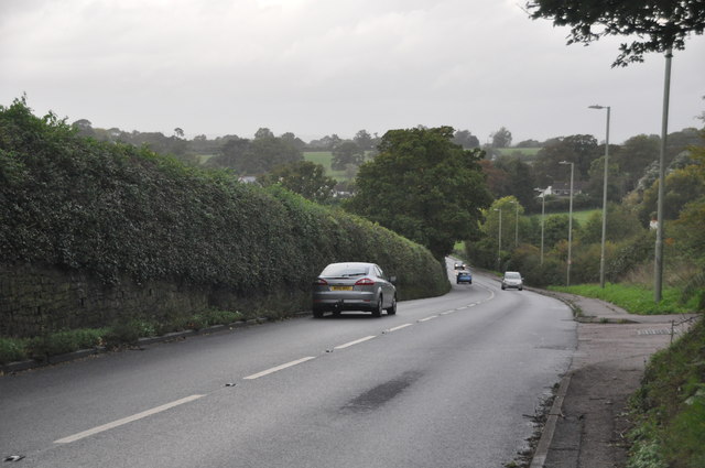File:East Devon - Exmouth Road A376 (C) Lewis Clarke - Geograph - 3711846.jpg