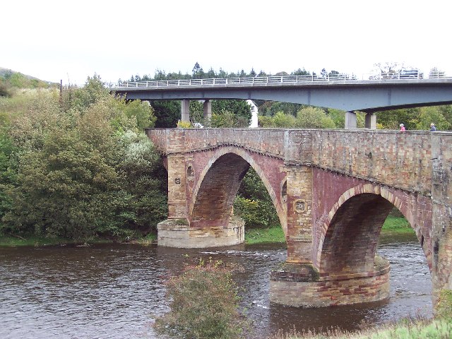 File:The Drygrange Bridge over the River Tweed - Geograph - 74212.jpg