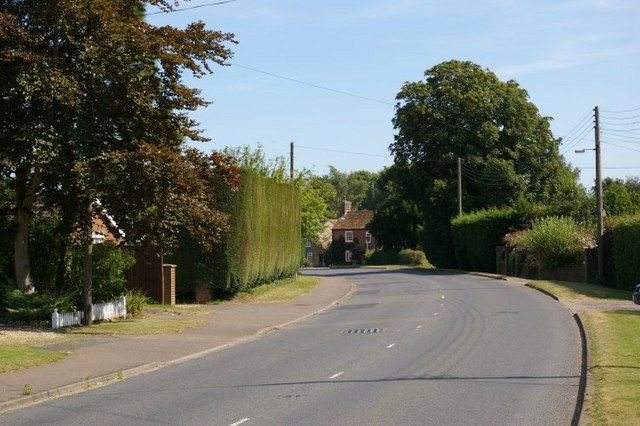 File:The road into Crimplesham (C) Fractal Angel - Geograph - 521852.jpg
