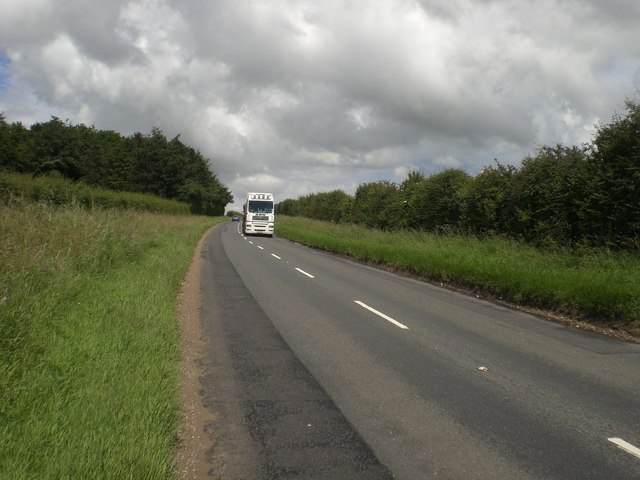 File:B1105 in direction of Wells-next-the-Sea - Geograph - 477596.jpg