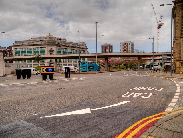 File:Liverpool City Centre, A57 Elevated Section, Churchill Way - Geograph - 4454186.jpg