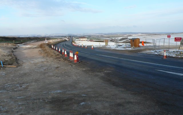 File:The A354 Ridgeway Hill - Geograph - 1656462.jpg