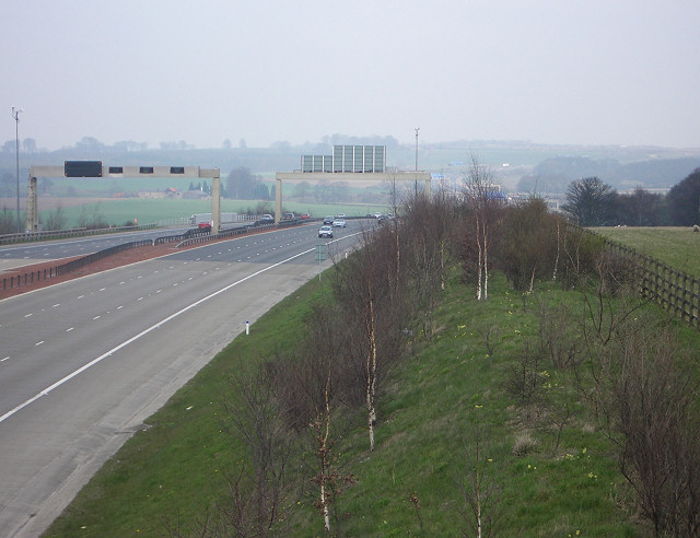 File:Motorway embankment - Geograph - 153211.jpg