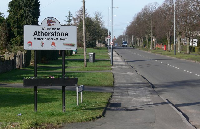 File:Welcome to Atherstone - Geograph - 683366.jpg