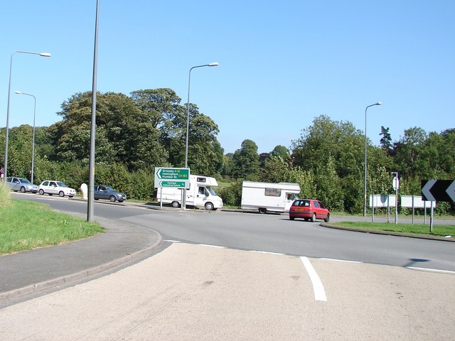 File:A16 Roundabout from A157 - Geograph - 535316.jpg