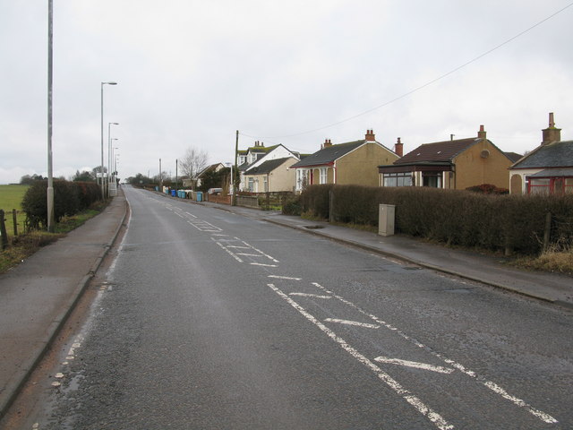 File:A721 at Bogside - Geograph - 1712305.jpg