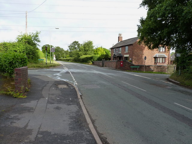 File:Wood Road, Slate Lane and Chillington Lane - Geograph - 1964661.jpg