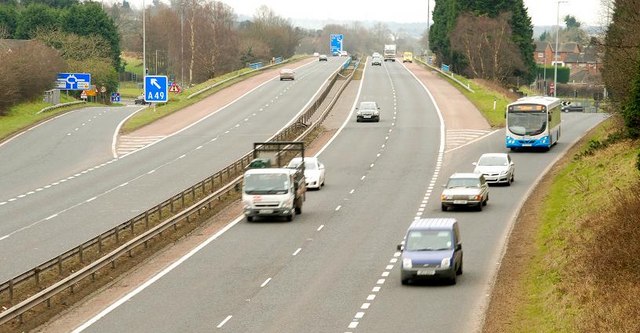 File:Motorway junction, Lisburn (6) - Geograph - 1168942.jpg
