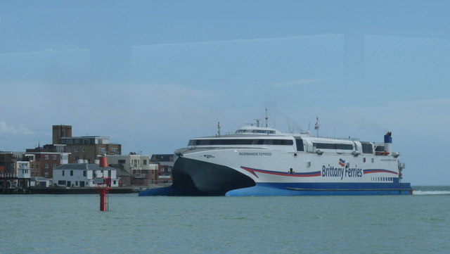 File:Brittany Ferries Arrival at Portsmouth - Geograph - 1271916.jpg