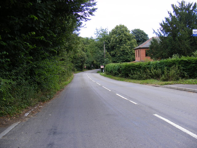 File:B1121 Church Hill, Bigsby's Corner - Geograph - 1404941.jpg