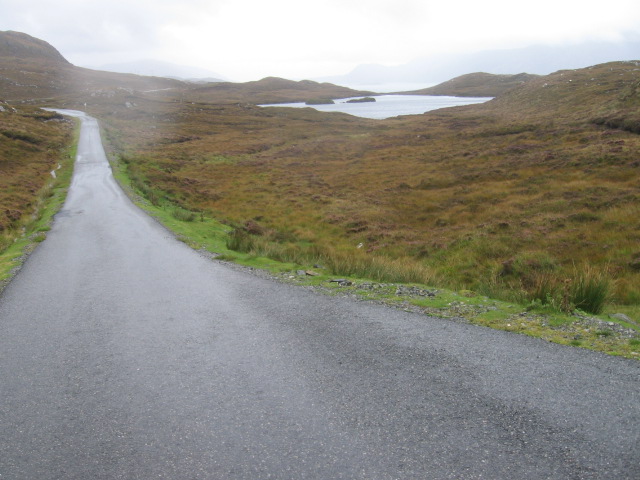 File:B887 towards Loch nan Caor - Geograph - 564270.jpg