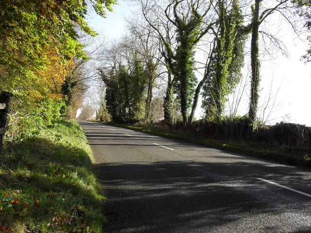 File:Looking east on the B4425 - Geograph - 1613822.jpg