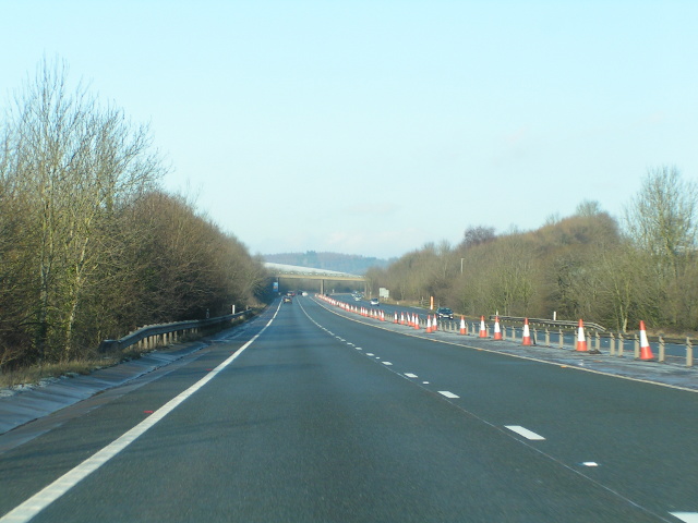 File:Heading north on the A449 - Geograph - 1635890.jpg