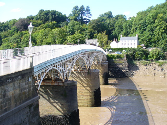 File:The Old Bridge, Chepstow - Geograph - 1415337.jpg