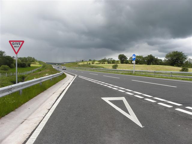 File:Dual carriageway, Tullyvannon - Geograph - 2453885.jpg