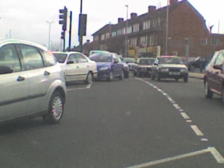 File:Fiveways junction - A20 Sidcup Road coastbound turning right into Green Lane - Coppermine - 5061.jpg