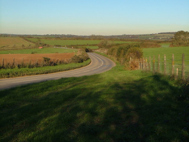 File:B3392 near Cumery - Geograph - 274691.jpg