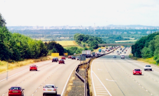 File:M6 towards Birmingham city centre - Geograph - 108113.jpg