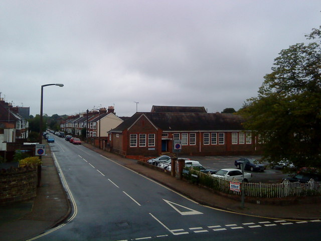 File:Junction of Clarence Road and Brighton Road, Horsham - Geograph - 2028777.jpg