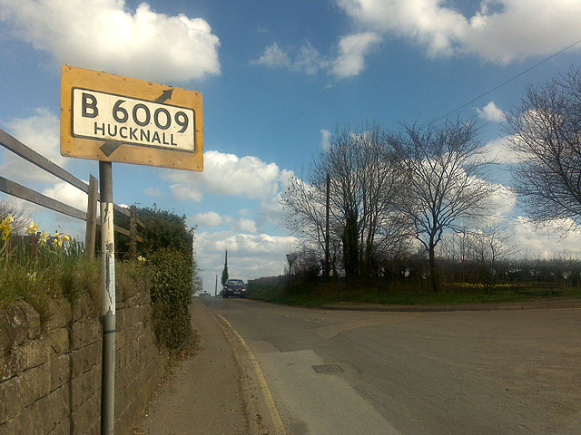 File:Old Road Sign to Hucknall - Geograph - 1230596.jpg