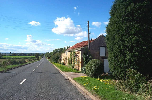 File:Thorpe Grange Farm, Thorpe Audlin, on... (C) Bill Henderson - Geograph - 234832.jpg