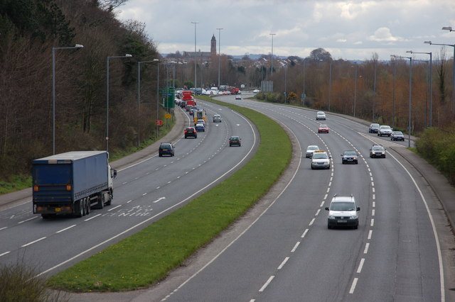 File:The Belfast - Bangor road near Holywood - Geograph - 380160.jpg
