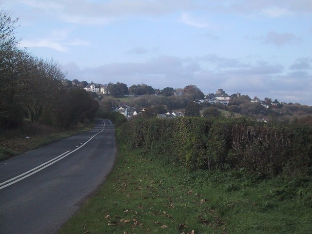 File:Old A30 (now A388) east of Launceston - Geograph - 1029525.jpg