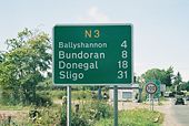 Westernmost A-road sign in the UK - Geograph - 467695.jpg