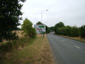 Road sign on the approach to Amwell... (C) Rob Candlish - Geograph - 1980763.jpg