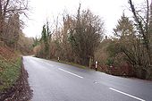 The B4234 proceeding south towards Lydney - Geograph - 289724.jpg