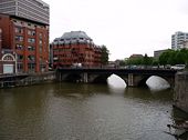 Bristol, Victoria Street Bridge & Floating Harbour - Geograph - 1360882.jpg