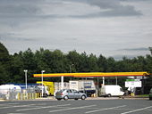 Petrol Station at south bound Keele Services - Geograph - 1435240.jpg