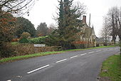 Entering Penshurst on the B2176 - Geograph - 1682213.jpg