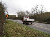 Chudleigh Road B3193 passing Rixey Park site - Geograph - 1742201.jpg